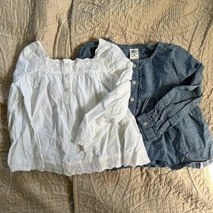 OshKosh B'gosh Girls' Long Sleeve Tops - Size 2T